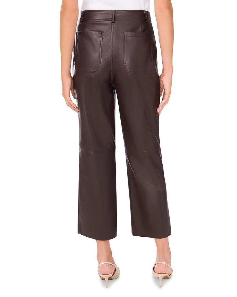 Vince Camuto Wide Leg Faux Leather Pants 3