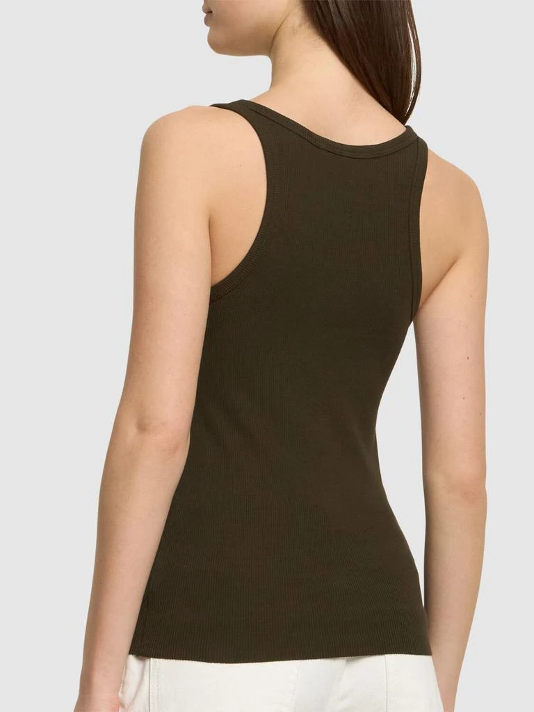 ÉTERNE Fitted Jersey Tank Top 2