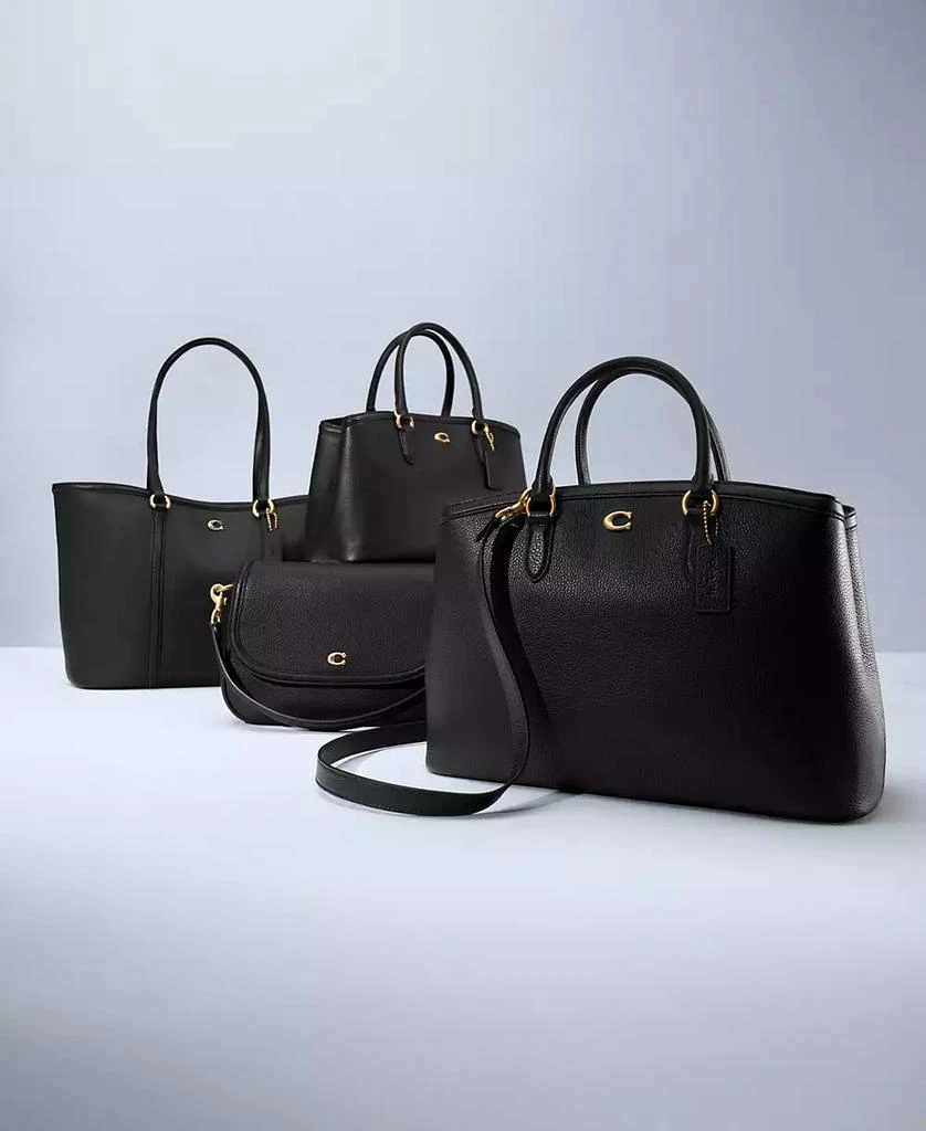 Coach Legacy Small Pebbled Leather Shoulder Bag 5