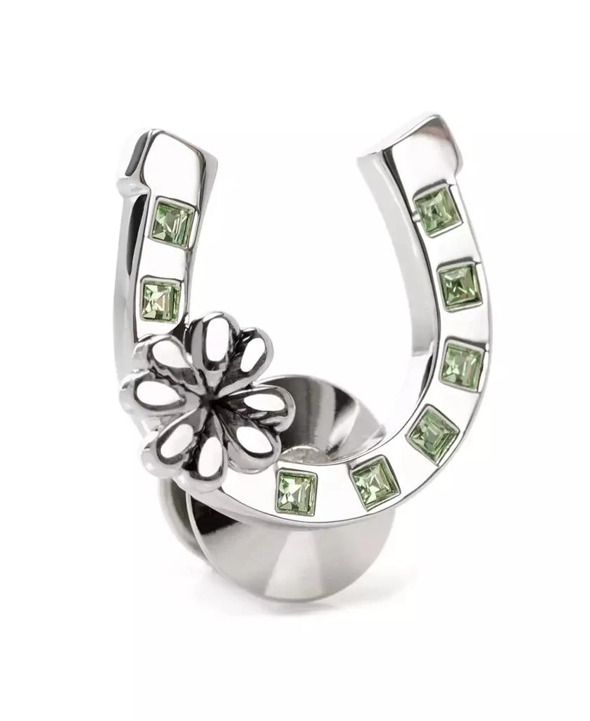 Ox and Bull Trading Co. Men's Lucky Horseshoe Lapel Pin 2