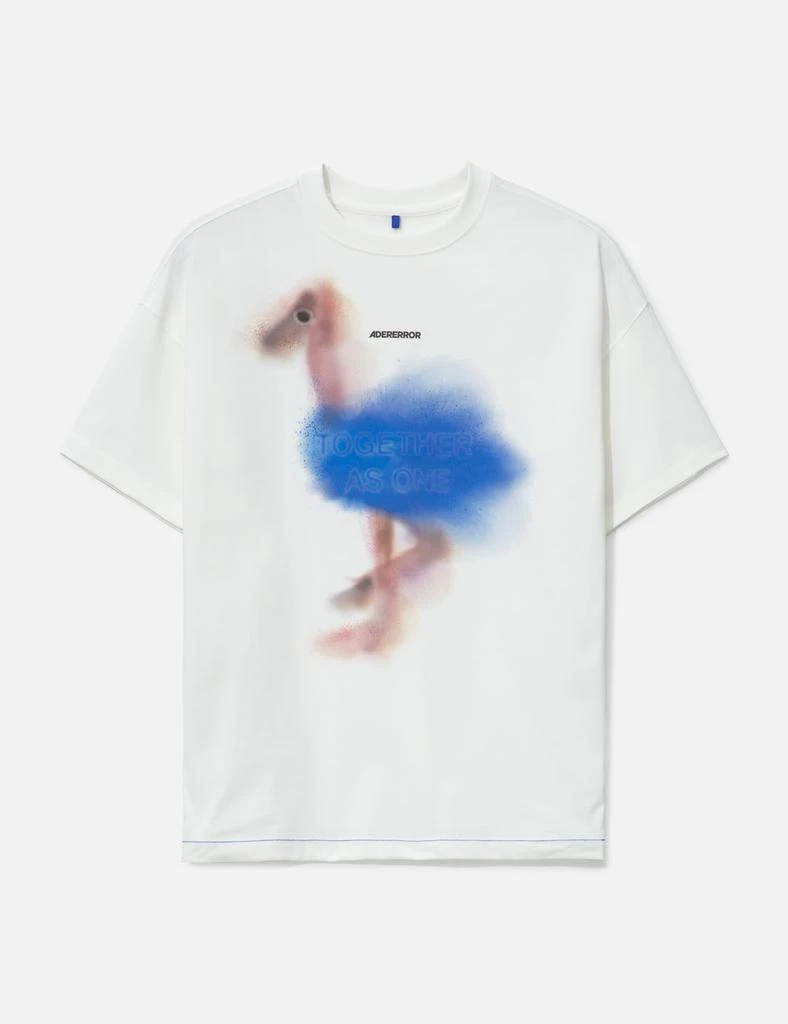 Ader Error Ostrich Semi-oversized Fit T-shirt 1