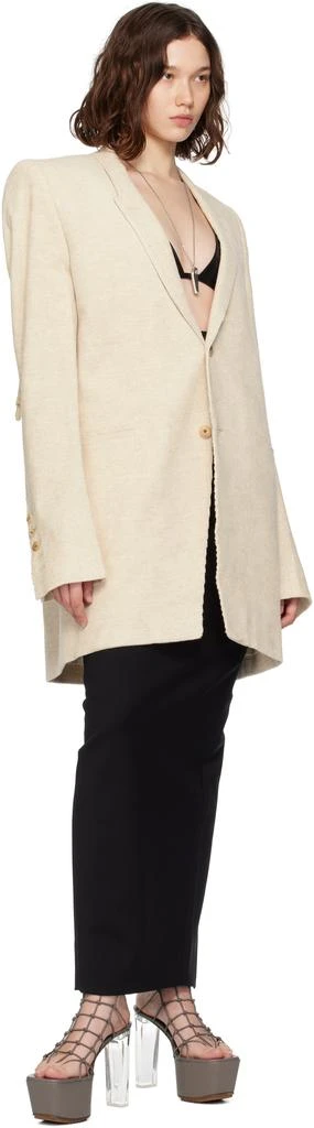 Rick Owens Off-White Concordians Dirt Tailored LS Blazer 4