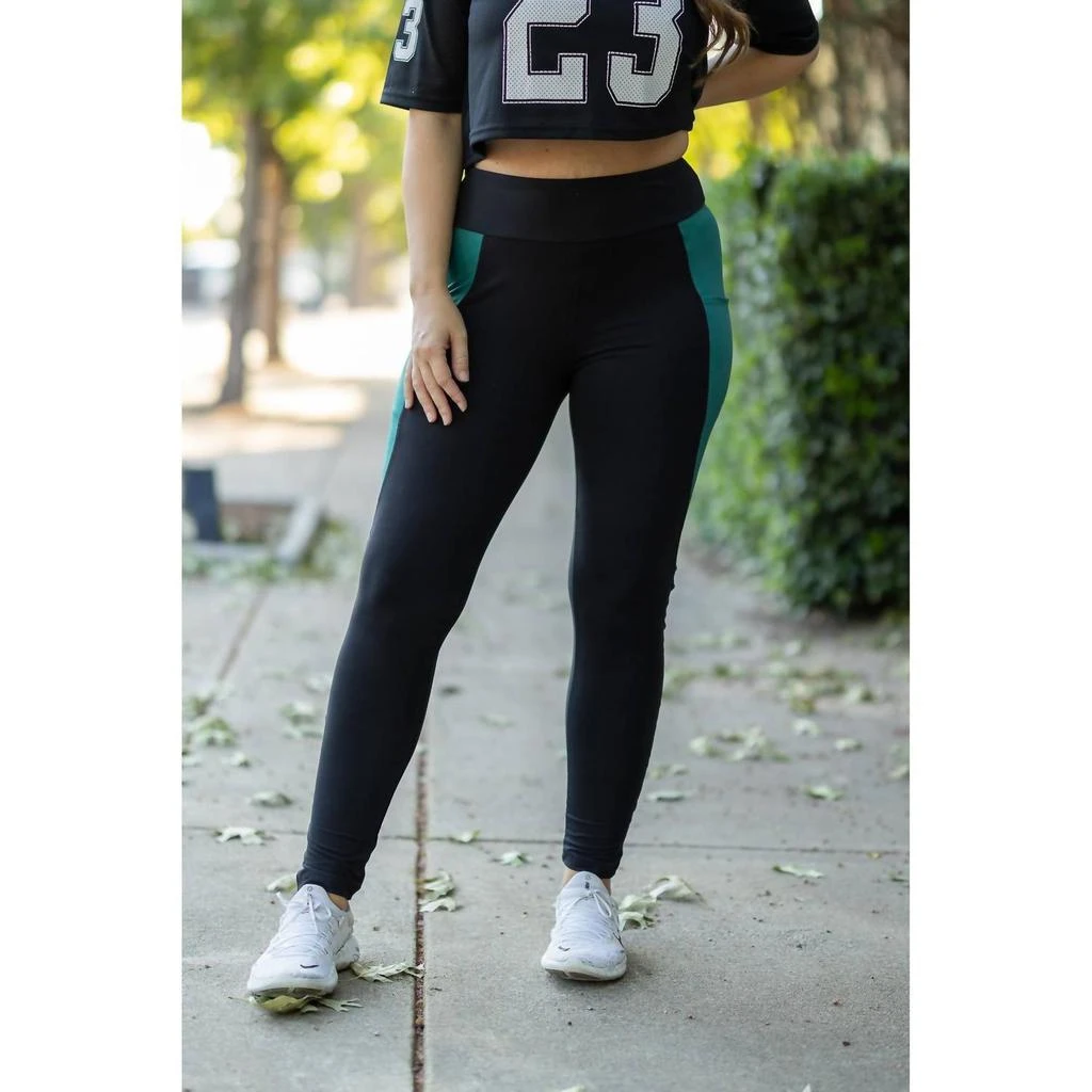 Julia Rose Julia Rose - Gracie Panel Full Length Leggings