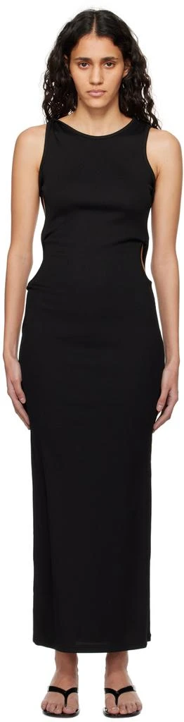 Christopher Esber Black Oblix Maxi Dress 1