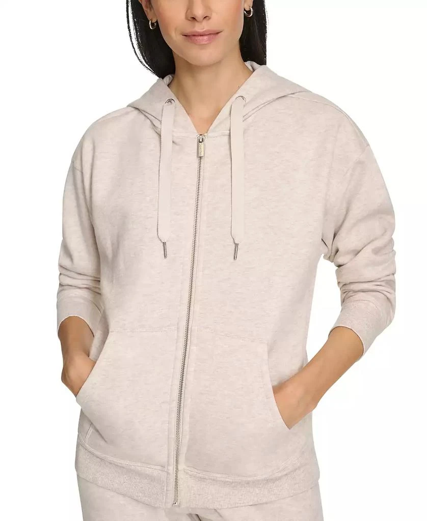 Calvin Klein Women's Fleece Zip-Front Long-Sleeve Hoodie 2