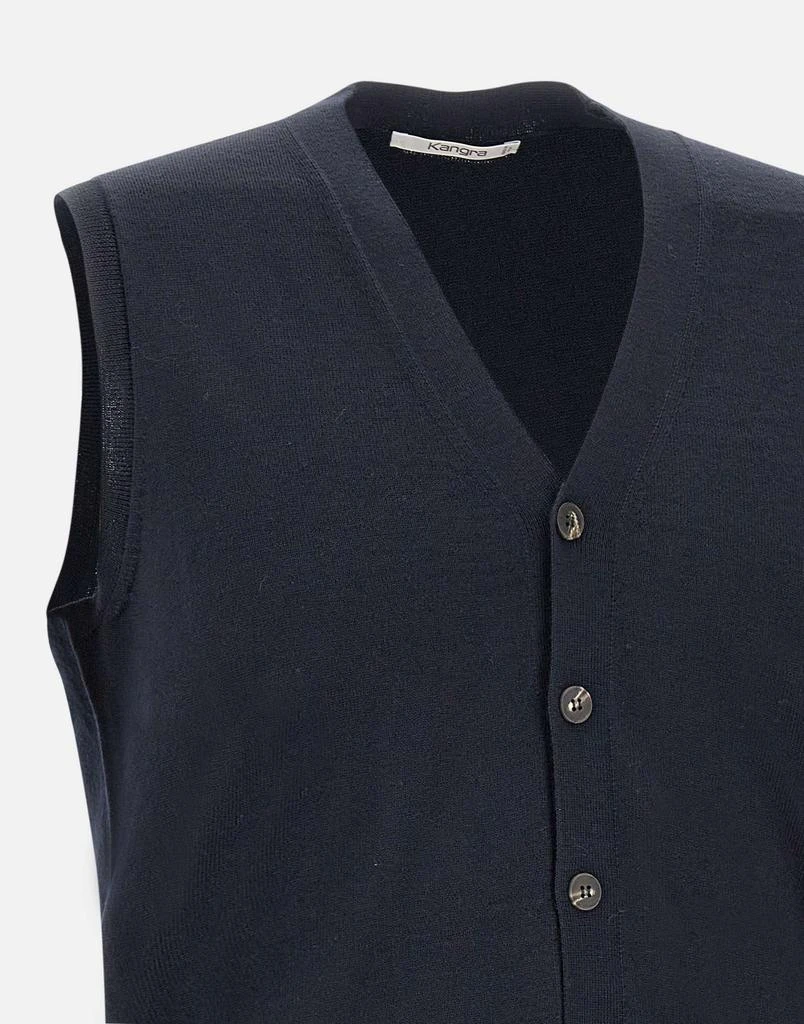 KANGRA Pure merino wool vest 5