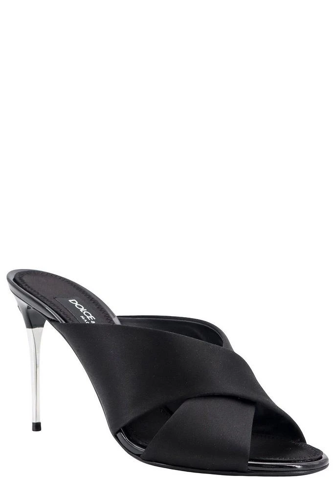 Dolce 
Gabbana Dolce 
Gabbana Crossover Strap Slip-On Mules 2