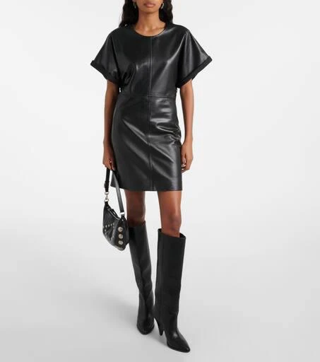 Isabel Marant Faustilia leather minidress 2