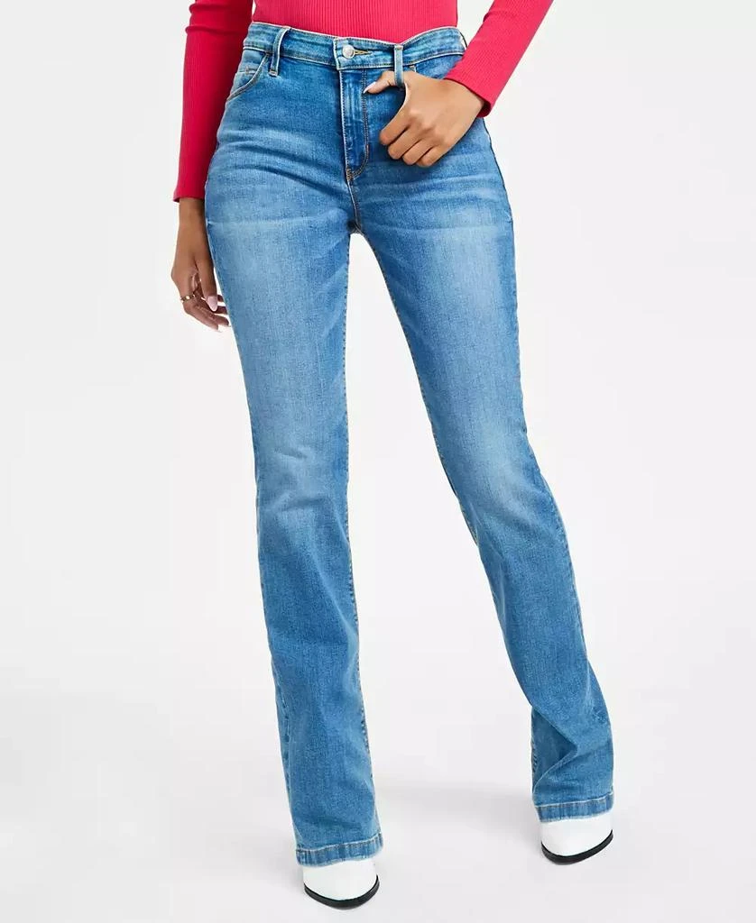 GUESS Women's Sexy Mid-Rise Bootcut Jeans 1