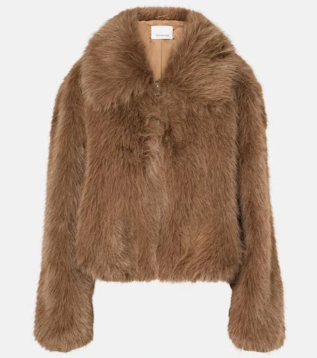 The Frankie Shop Hope faux fur jacket 1