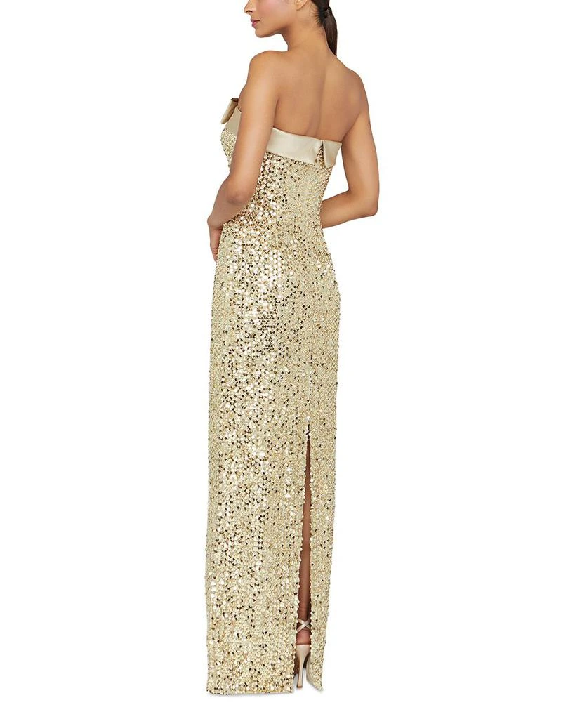 Theia Lacie Sequin Column Gown 2