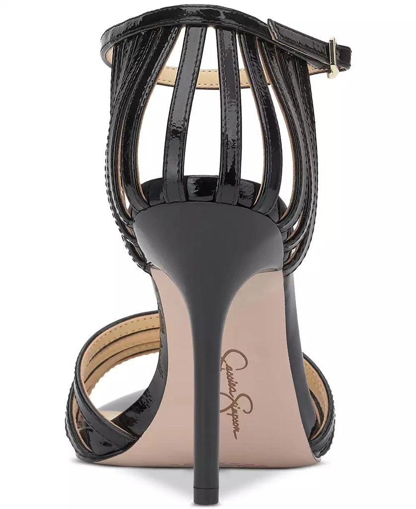 Jessica Simpson Women's Nuvire Strappy Stiletto Dress Sandals 3