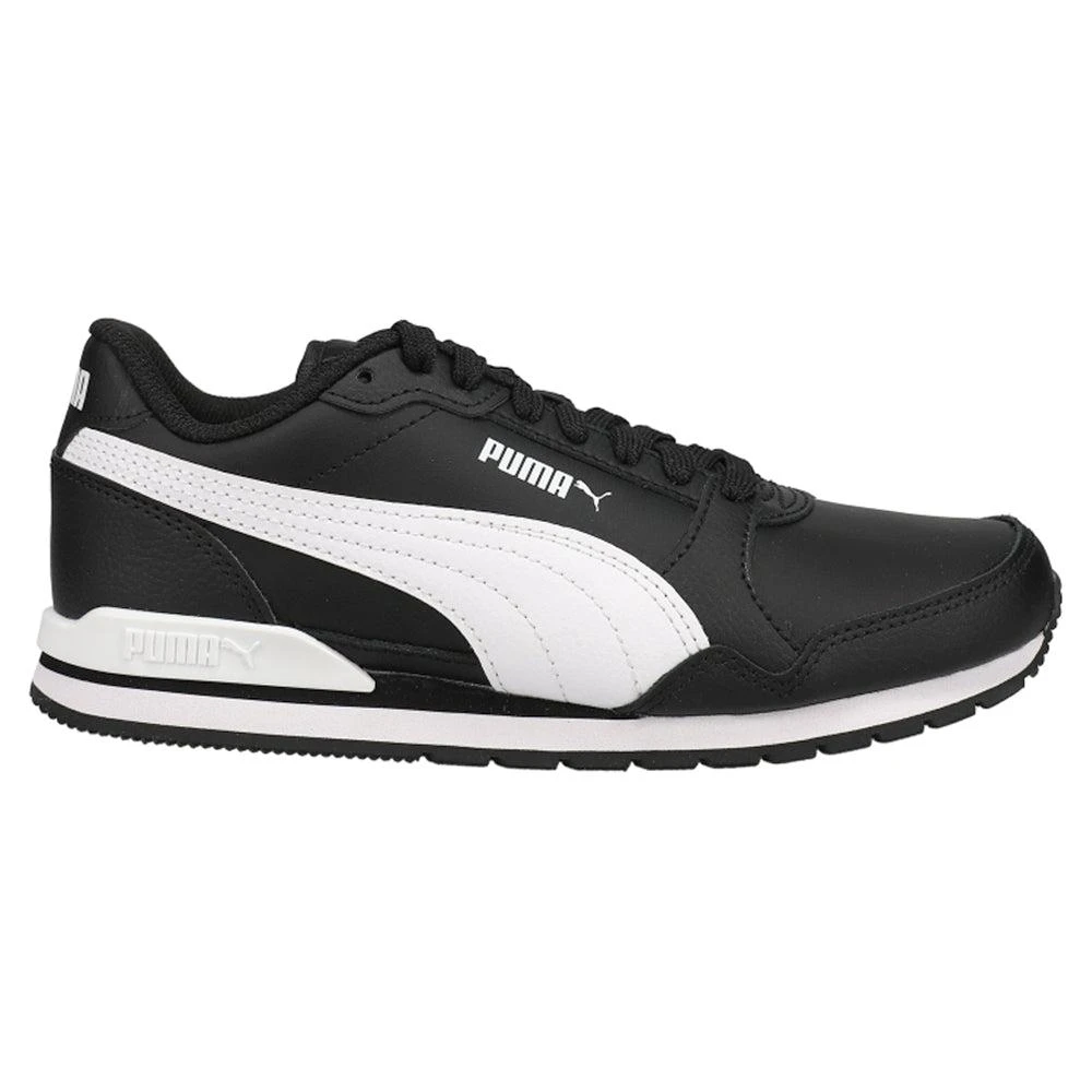 Puma ST Runner v3 Leather Lace Up Sneakers (Big Kid)