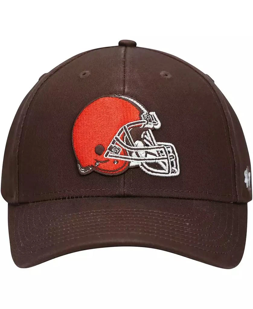 47 Brand Men's Brown Cleveland Browns Legend MVP Adjustable Hat 2
