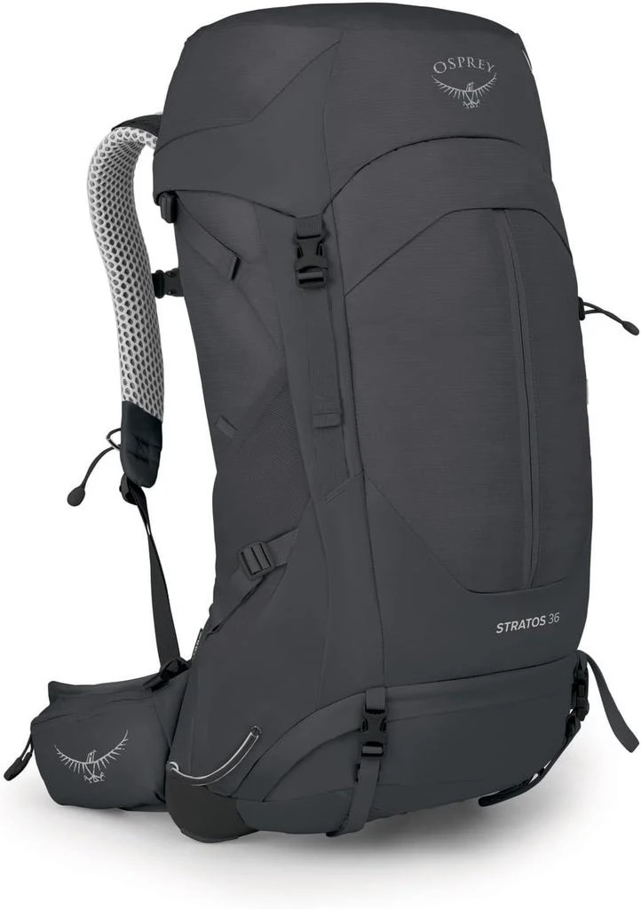 Osprey Stratos 36L Mens Hiking Backpack - Tunnel Vision Grey 1
