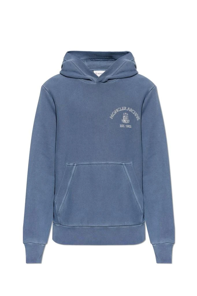 Moncler Moncler Logo Printed Hoodie 1