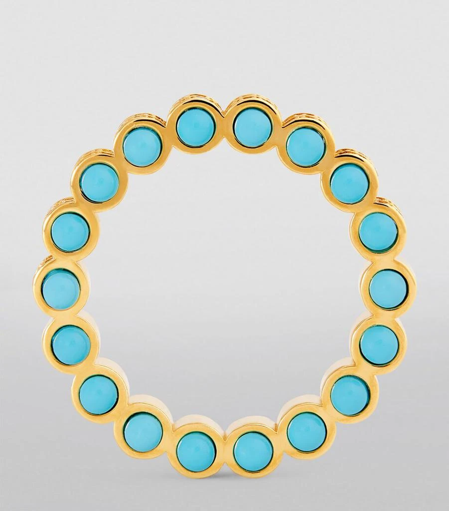 L'ATELIER NAWBAR Yellow Gold, Diamond and Enamel The Cobalt Ring 2