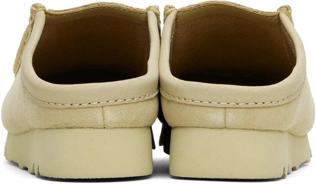 Clarks Beige Wallabee Slip-on Loafers 2
