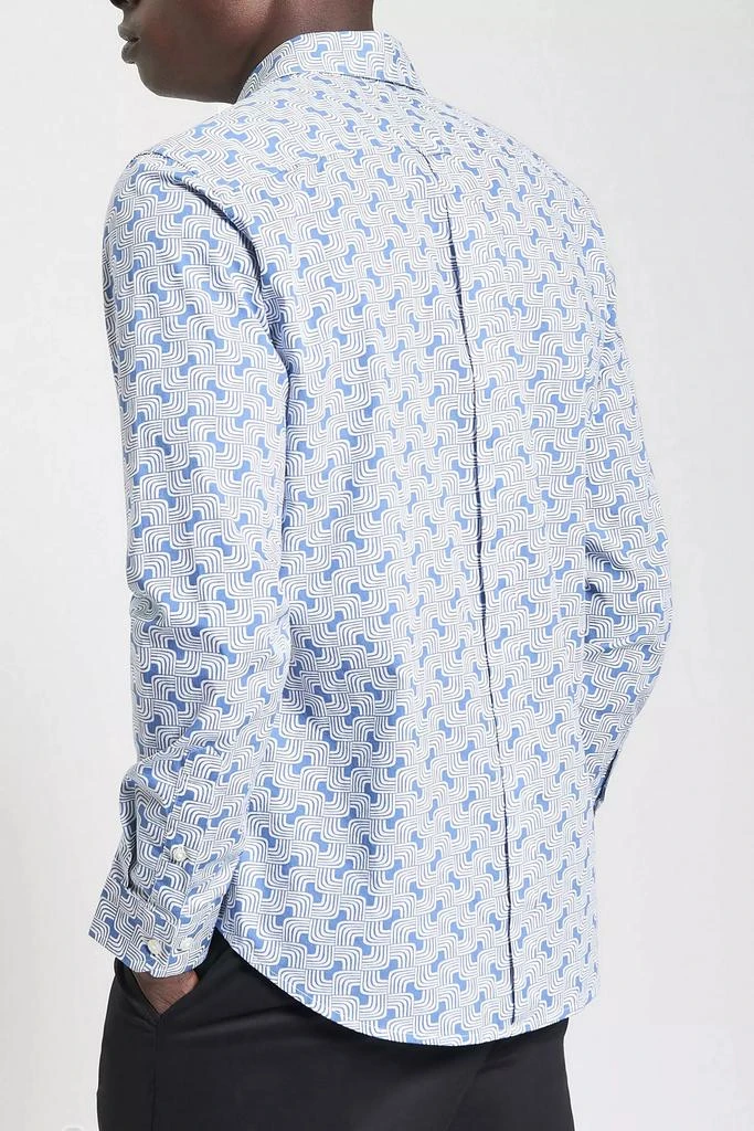 Ben Sherman Ben Sherman Linear Print Button Down Shirt 4