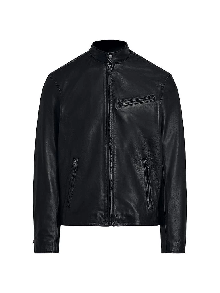Ralph Lauren Lambskin Café Racer Jacket 1