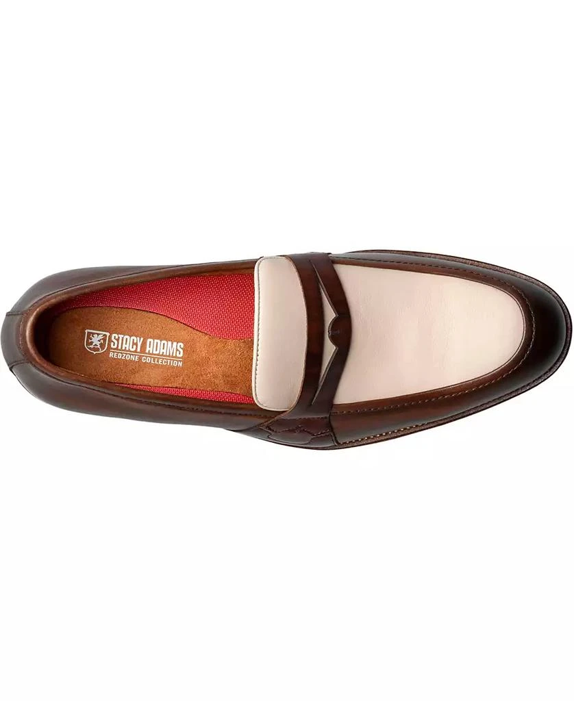 Stacy Adams Men's Prichard Moc Toe Penny Slip On Loafer 6