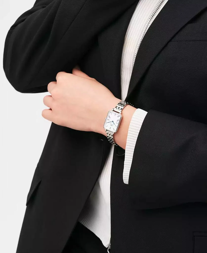 Daniel Wellington Unisex Analog Silver-Tone Stainless Steel Watch, 20mm 4