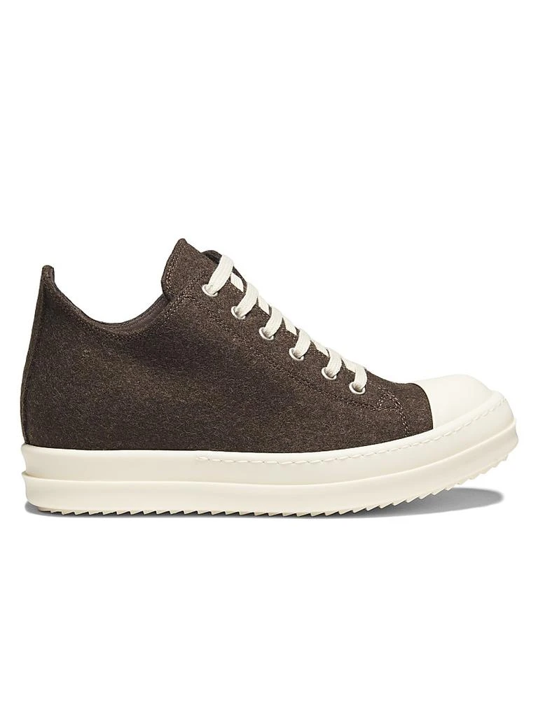 Rick Owens Low Sneaks Leather Sneakers 1