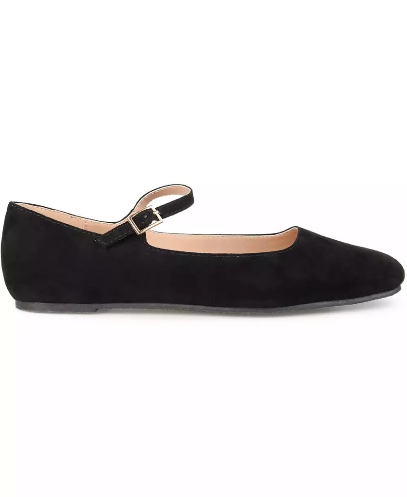 Journee Collection Women's Carrie Square Toe Mary Jane Flats 2