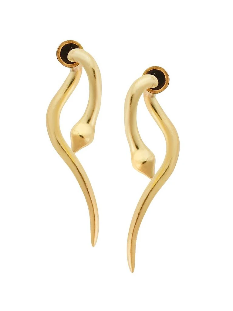 Ileana Makri 18K Gold Snakes Collection Earrings