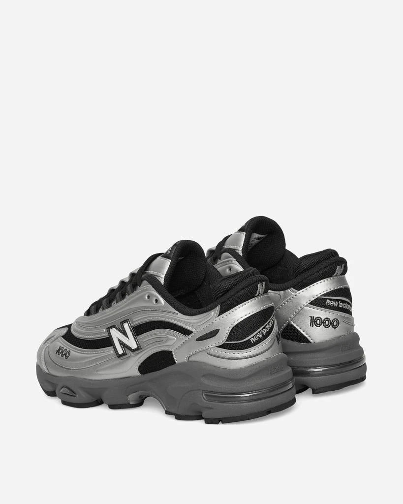 New Balance 1000 Sneakers Silver Metallic / Black 4