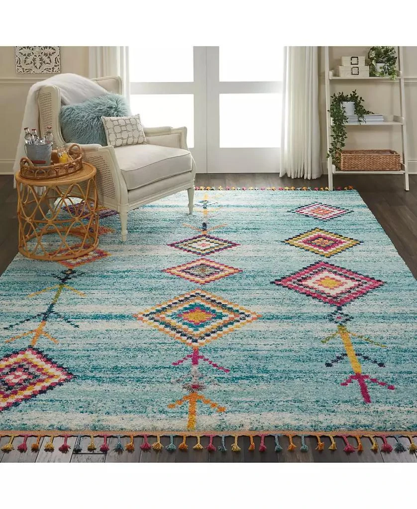 Nourison CLOSEOUT! Nomad NMD06 Ivory 7'10" x 10'6" Area Rug 3