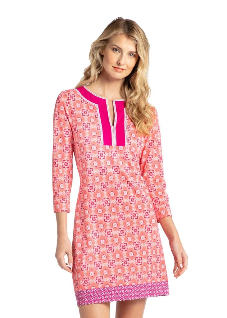 Cabana Life Coral Gables Embroidered Tunic Dress 6