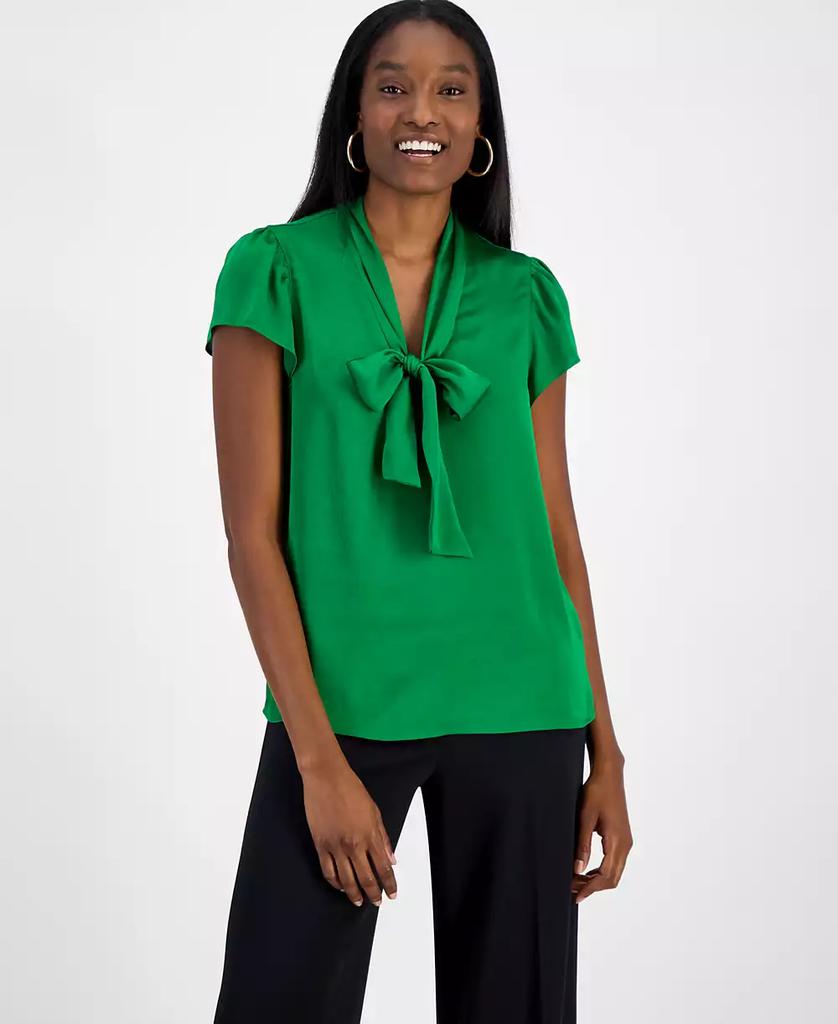 売れ筋商品|||バースリー カットソー トップス レディース Women's Printed Button-Front Blouse, Exclusively at Macy's Green Chili Multi Bar III Women's Printed Button-Front Blouse, Exclusively at
