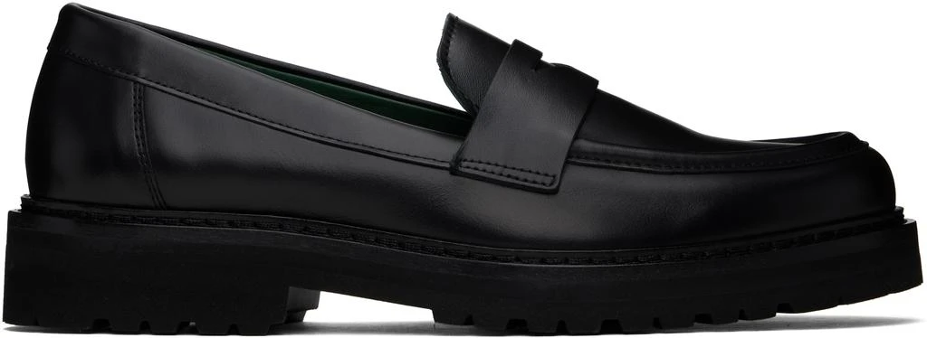 VINNY’s Black Richee Penny Loafers 1