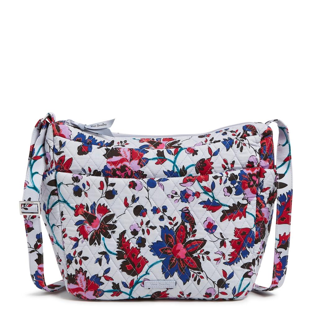 Vera Bradley Outlet Cotton Large On the Go Crossbody