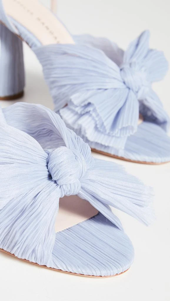 Loeffler Randall Camellia Pleated Bow Heel with Ankle Strap 5