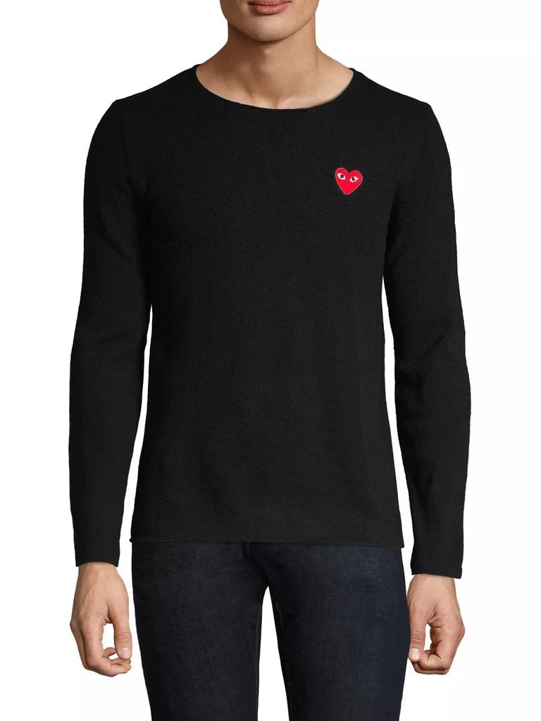 Comme des Garcons Signature Wool Sweater 3