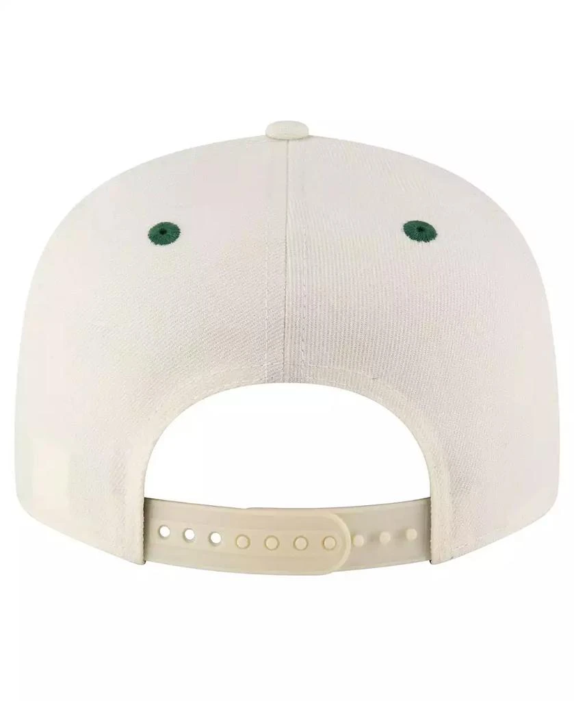 New Era Men's Cream/Hunter Green Team USA Chrome 9FIFTY Snapback Hat 3