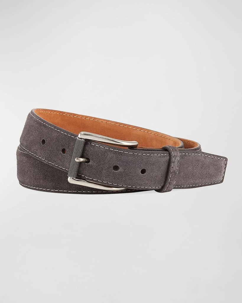 W. Kleinberg Men's Suede Belt 1