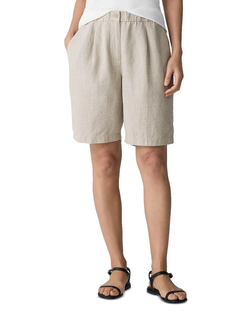 Eileen Fisher Linen Shorts 1