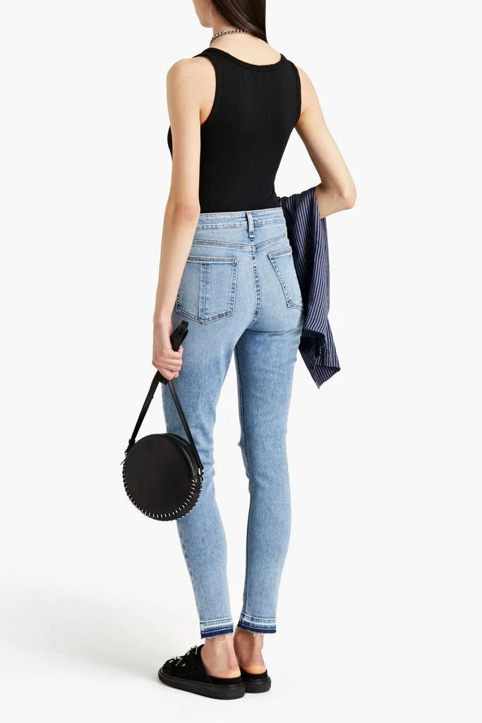 Rag & Bone Nina distressed high-rise skinny jeans 3