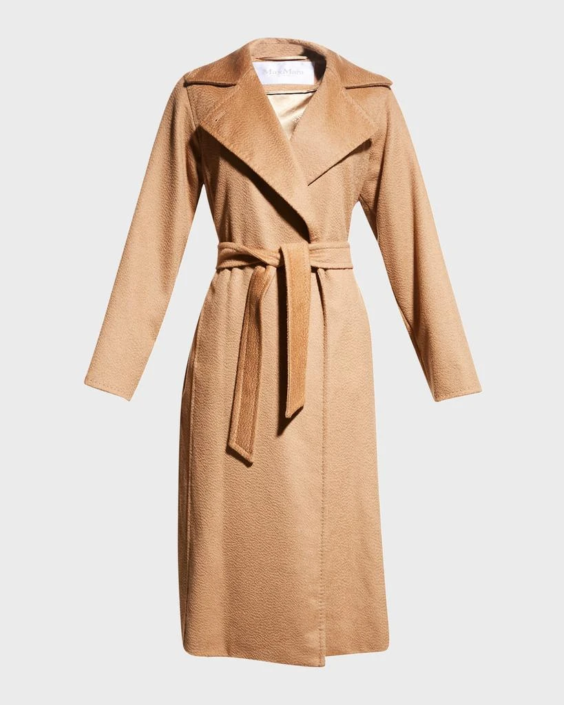 Max Mara Manuela Belted Camel Hair Coat, Camel 1