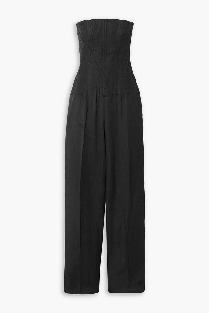 Stella McCartney Strapless twill jumpsuit 1