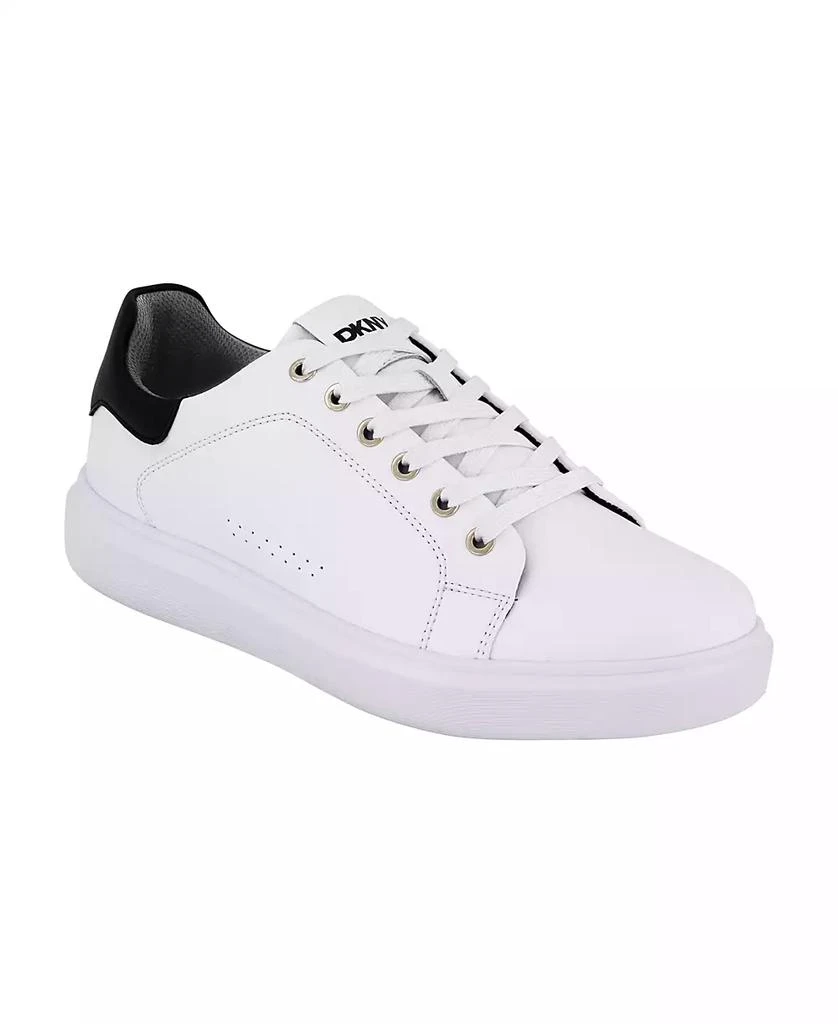 DKNY Men's Smooth Leather Sneakers 10