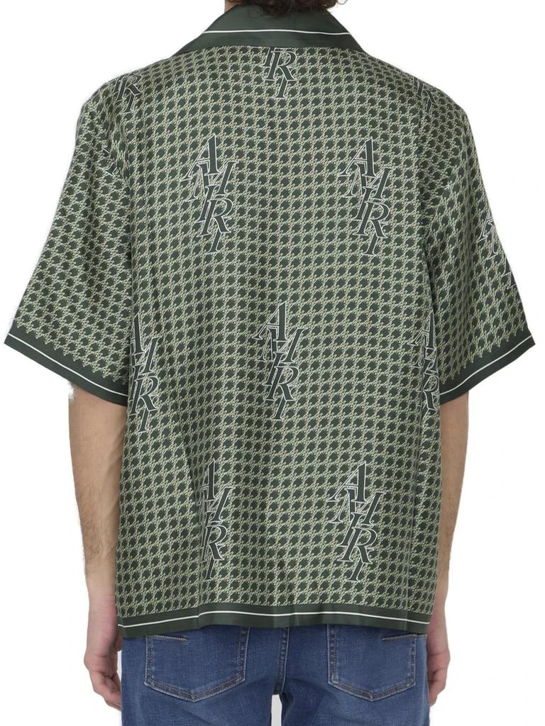 AMIRI Amiri Houndstooth Short-Sleeved Bowling Shirt 2