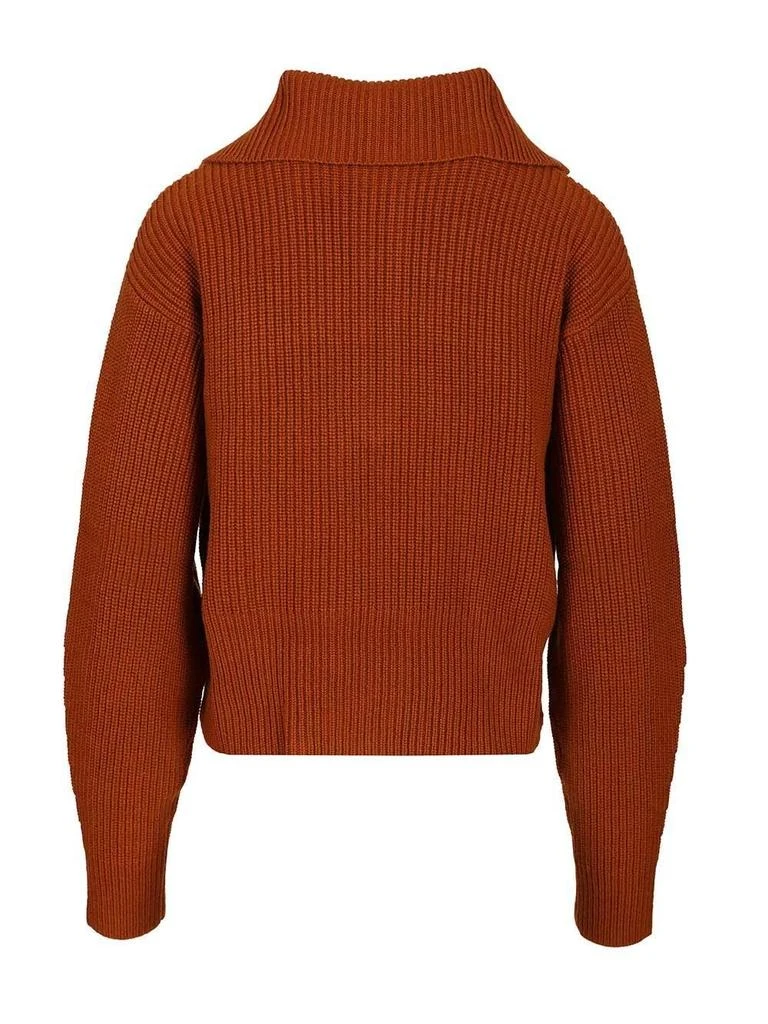 Max Mara Max Mara Nadar Quarter-Zip Knitted Jumper 2