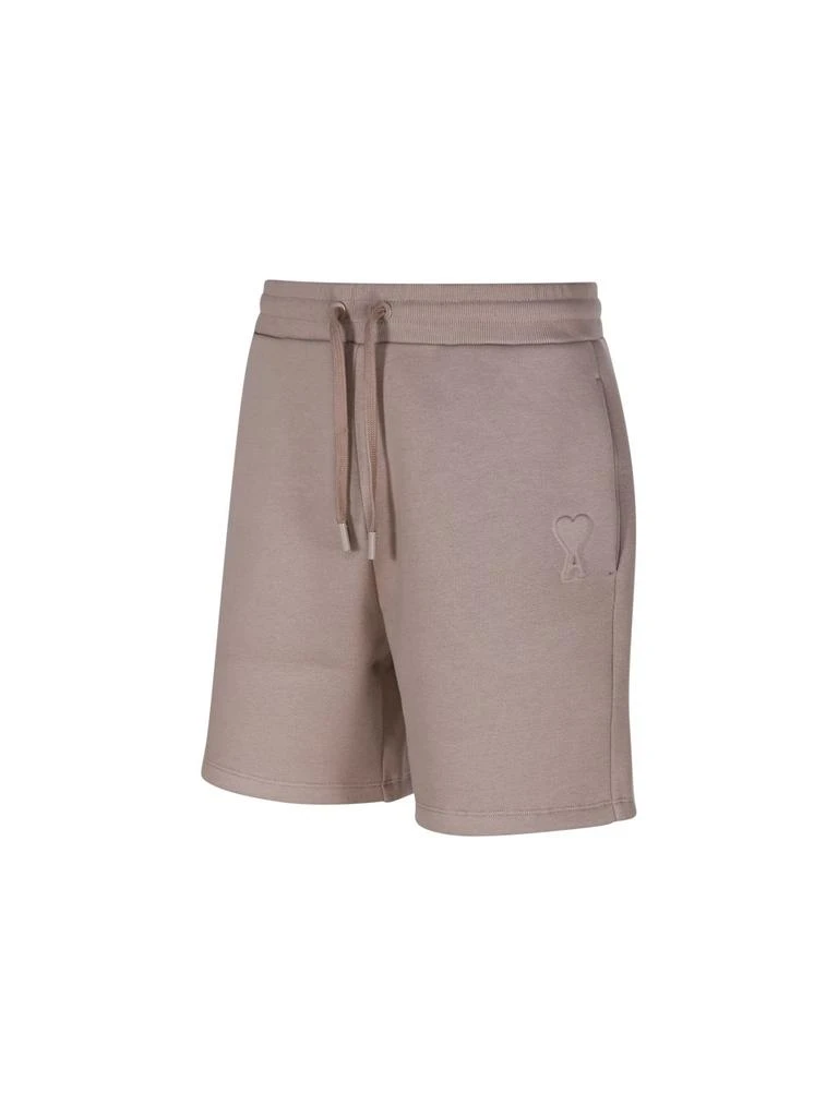 AMI AMI Paris Logo Embossed Drawstring Shorts 3