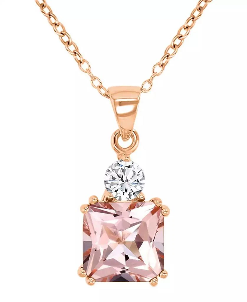 Cubic Zirconia Two-Stone 18