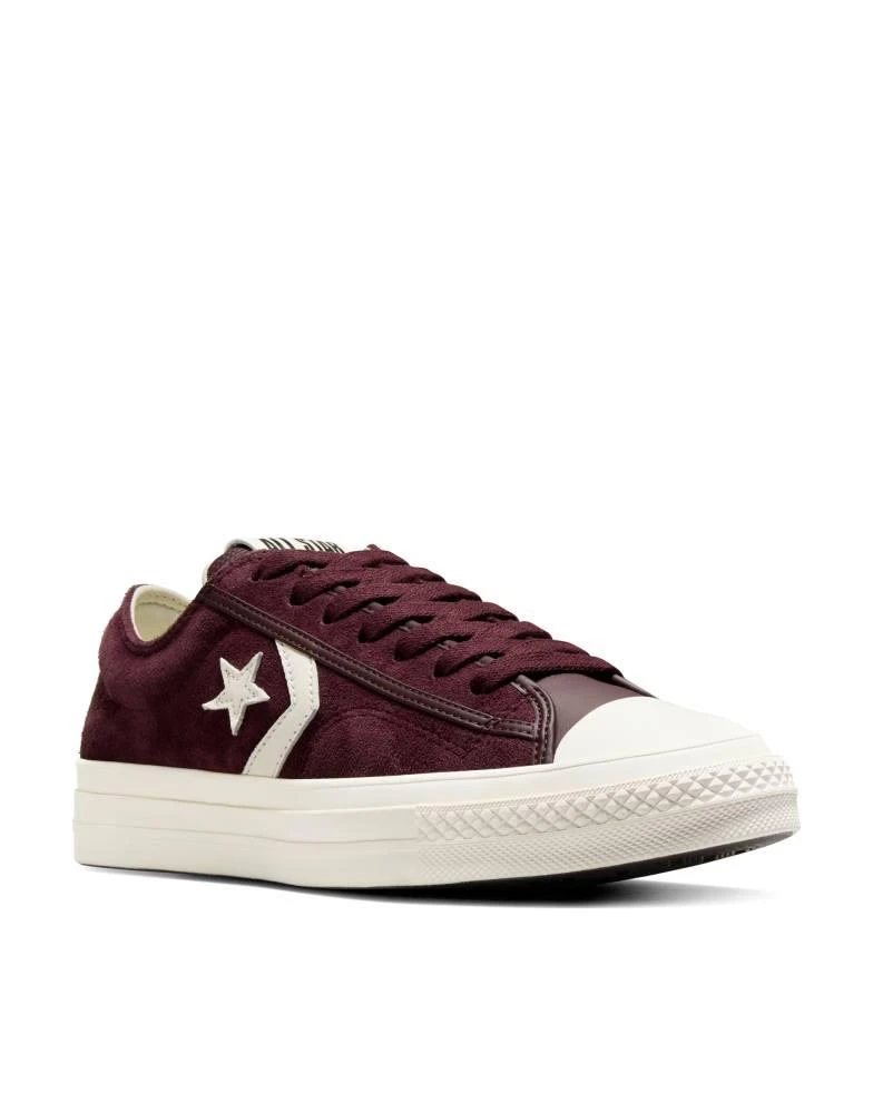 Converse Converse Star Player 76 Ox trainers in burgundy 4