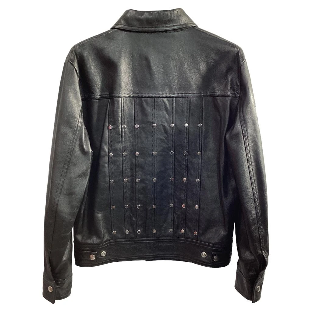 Celine x  Hedi Slimane Studded Jacket in Black Lamb Leather 2